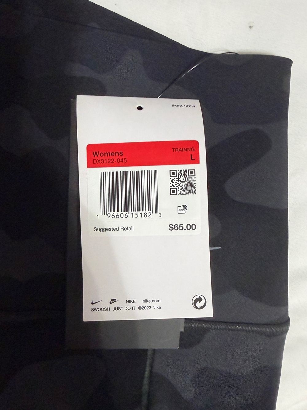 Nike Black Camo Joggers